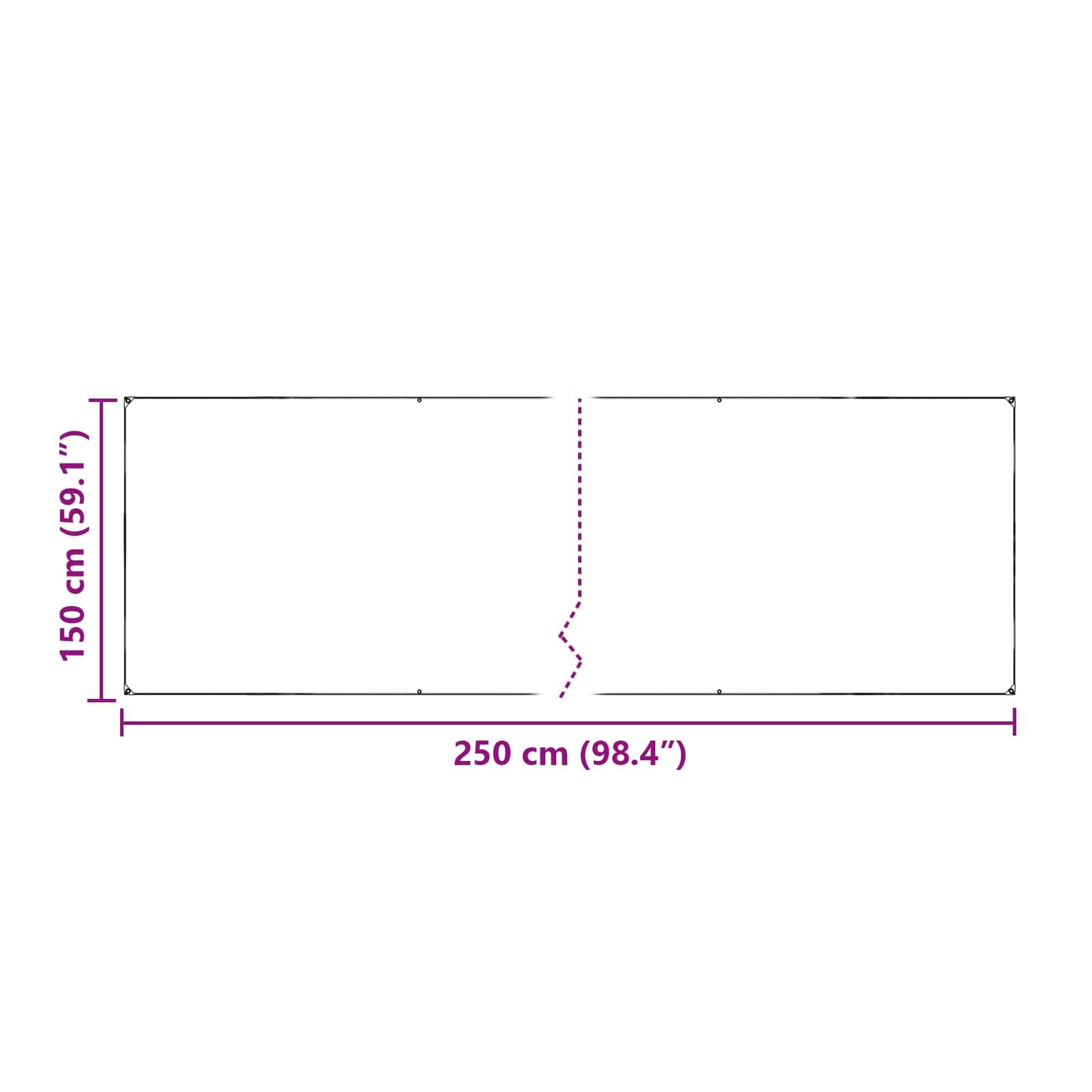 Plantenhoes Doorzichtig 2,5 x 1,5 m PE is nu te koop bij PeponiXL, paradijselijk wonen!