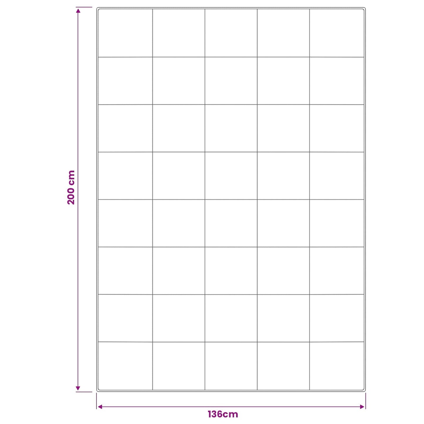 Dekbed en Kussen Set 2 pcs 135x200 cm Zomer 200 GSM Wol Wit is nu te koop bij PeponiXL, paradijselijk wonen!