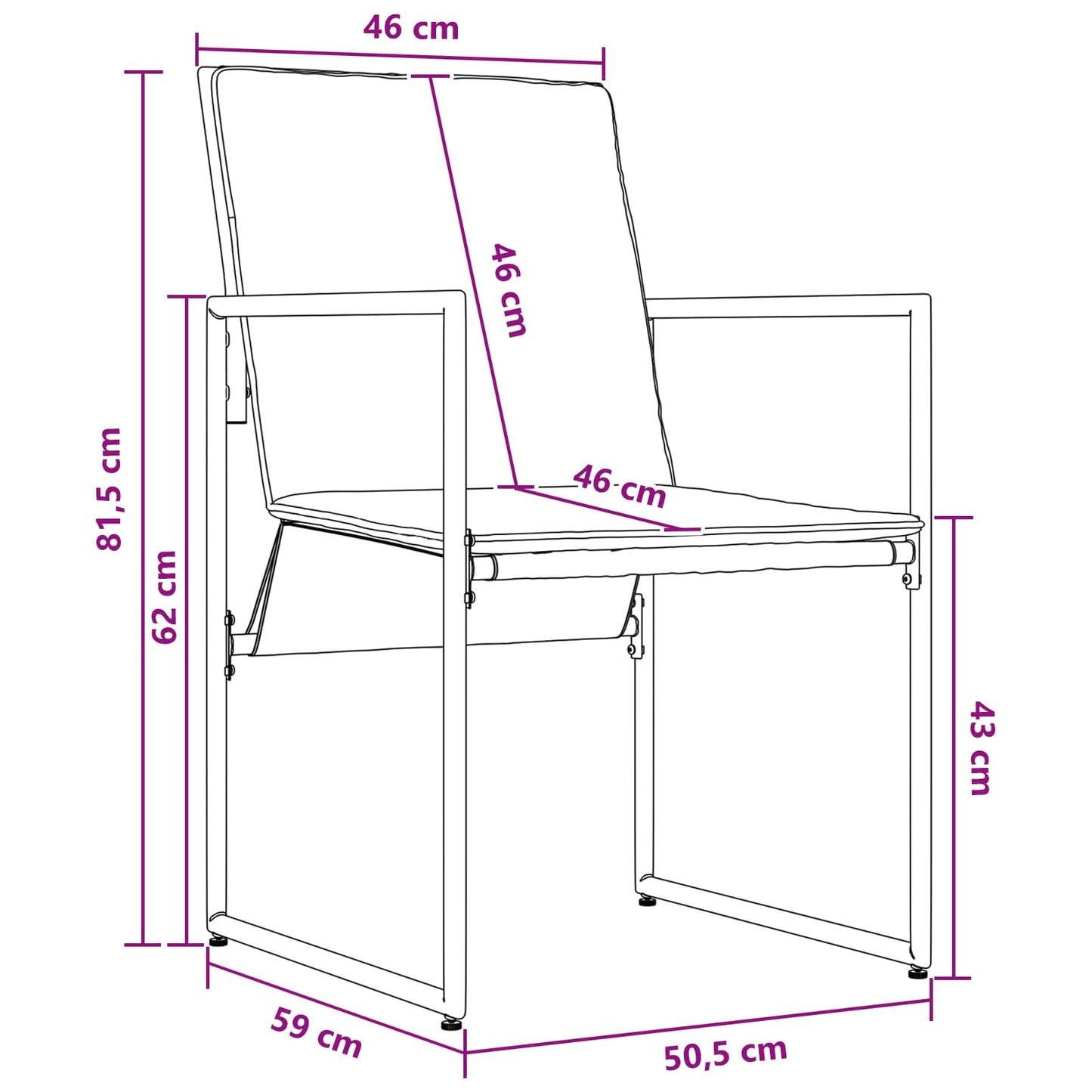 Tuin eettafelset 5 pcs Zwart en Anthraciet 80 x 80 x 73 cm is nu te koop bij PeponiXL, paradijselijk wonen!