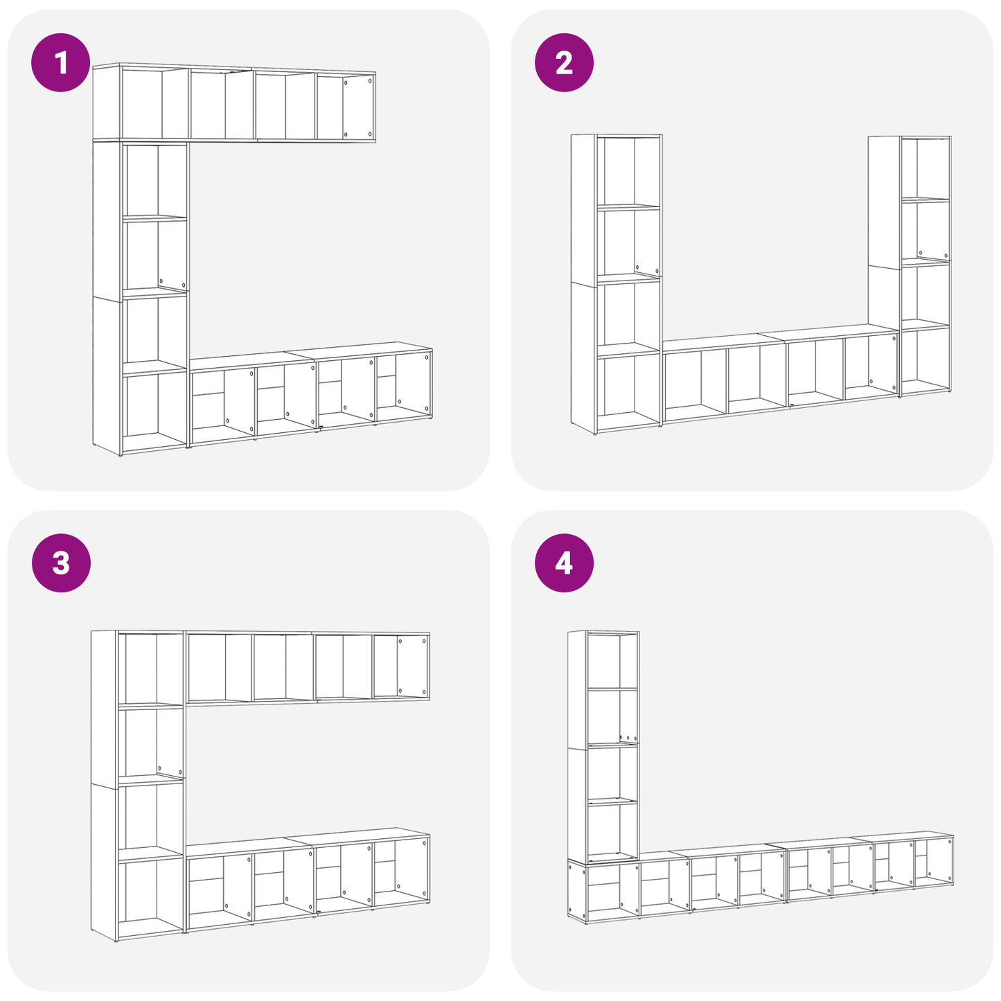 Boekenkast 3 pcs Zwart Eiken 36 x 30 x 143 cm Bewerkt hout is nu te koop bij PeponiXL, paradijselijk wonen!