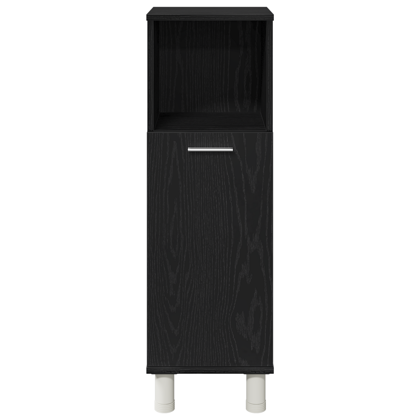 Badkamermeubelset 4 pcs Zwart 30 x 30 x 179,5 cm Bewerkt hout is nu te koop bij PeponiXL, paradijselijk wonen!
