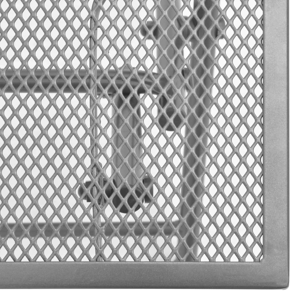 Ligbedden 2 st met tafel staal antraciet is nu te koop bij PeponiXL, paradijselijk wonen!