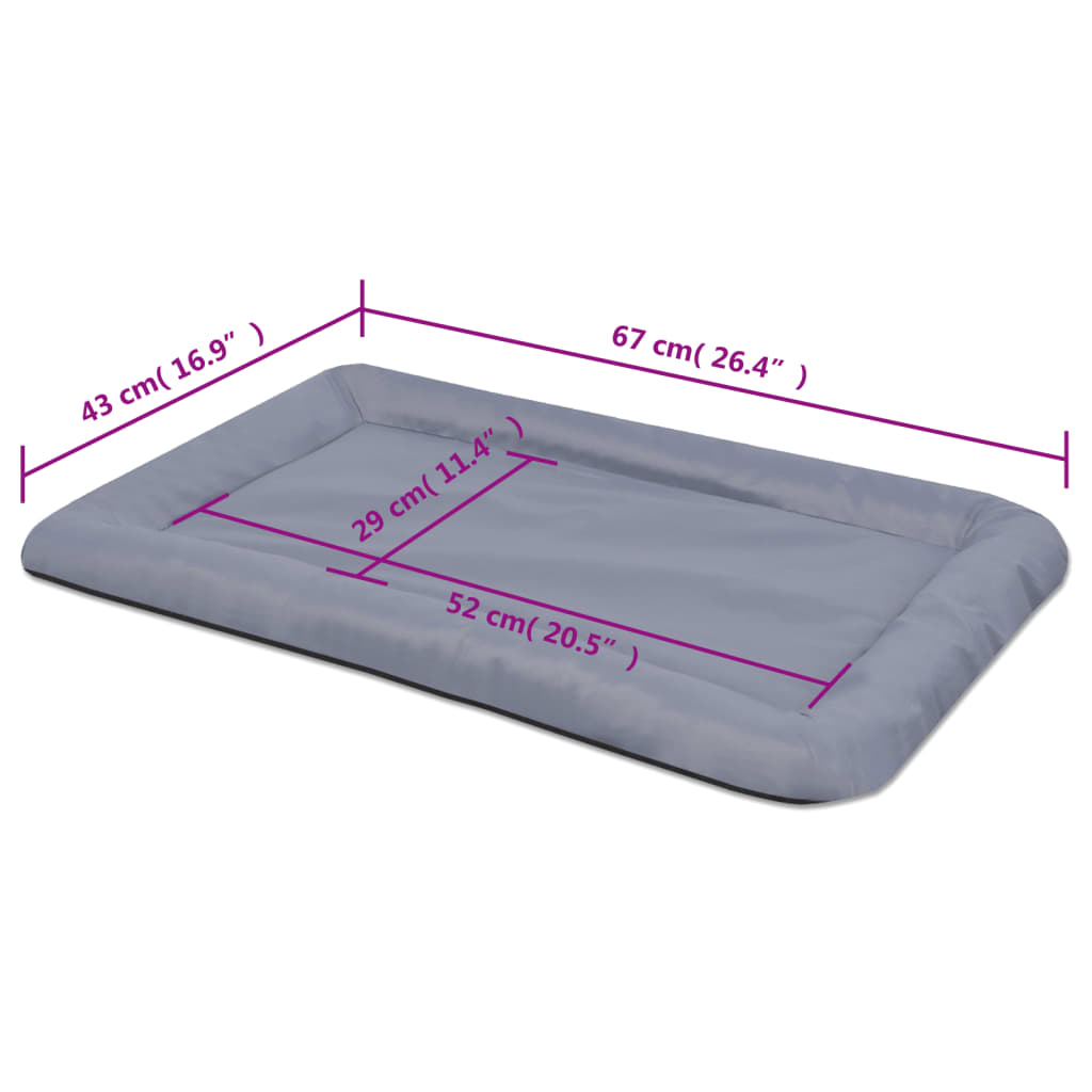 Hondenmatras maat L grijs is nu te koop bij PeponiXL, paradijselijk wonen!