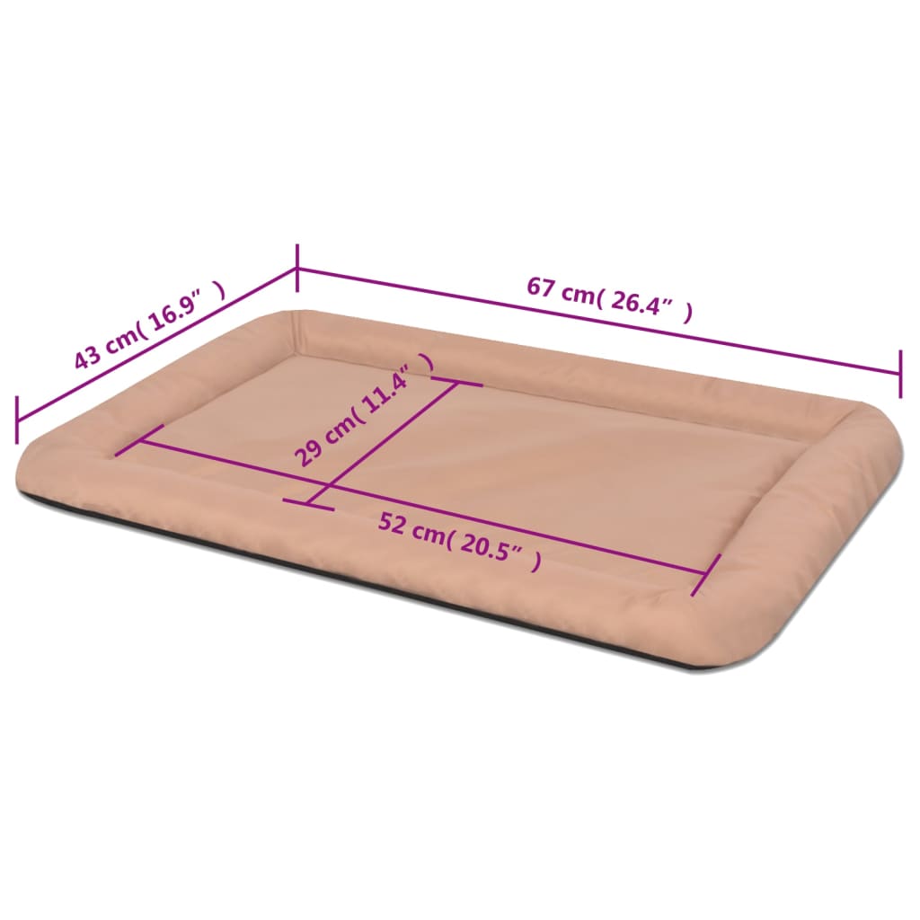 Hondenmatras maat L beige is nu te koop bij PeponiXL, paradijselijk wonen!