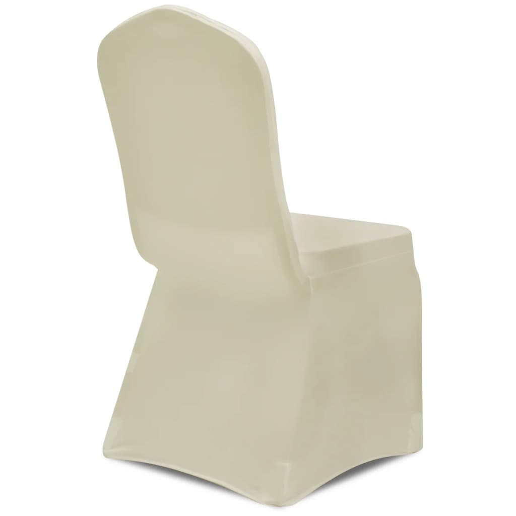 Stoelhoezen stretch crème 100 st is nu te koop bij PeponiXL, paradijselijk wonen!