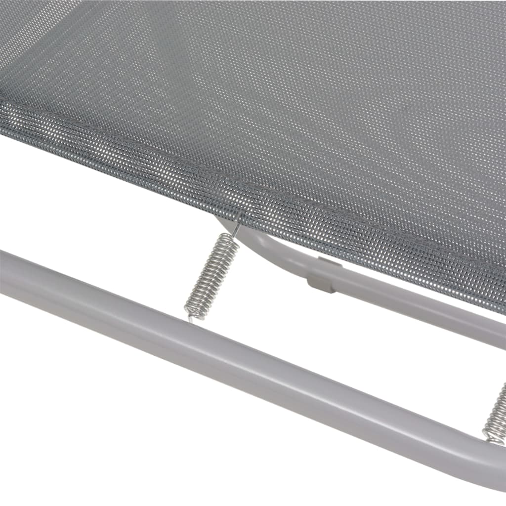 6-delige Tuinset staal en textileen grijs is nu te koop bij PeponiXL, paradijselijk wonen!