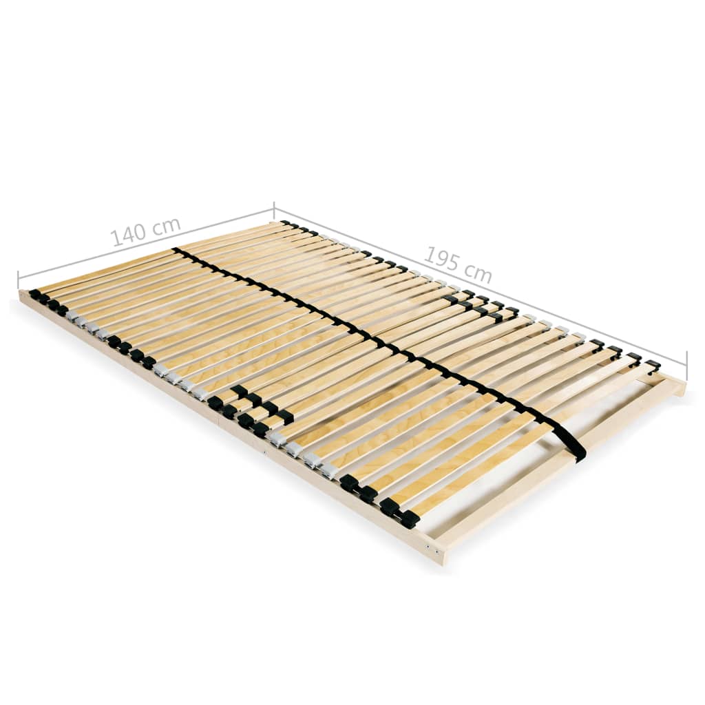 Lattenbodem met 28 latten 7 zones 140x200 cm is nu te koop bij PeponiXL, paradijselijk wonen!