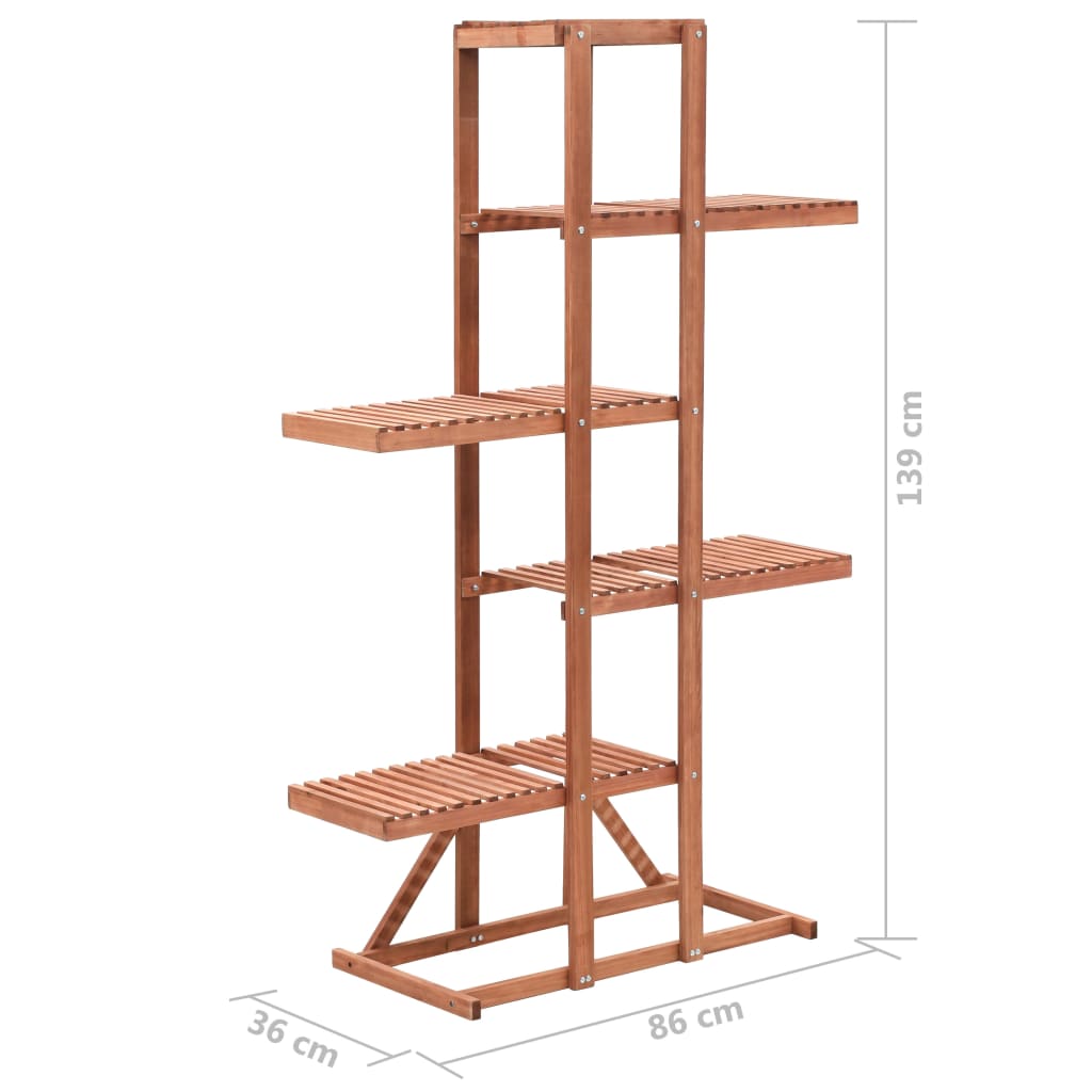 Plantenstandaard 86x36x139 cm cederhout is nu te koop bij PeponiXL, paradijselijk wonen!