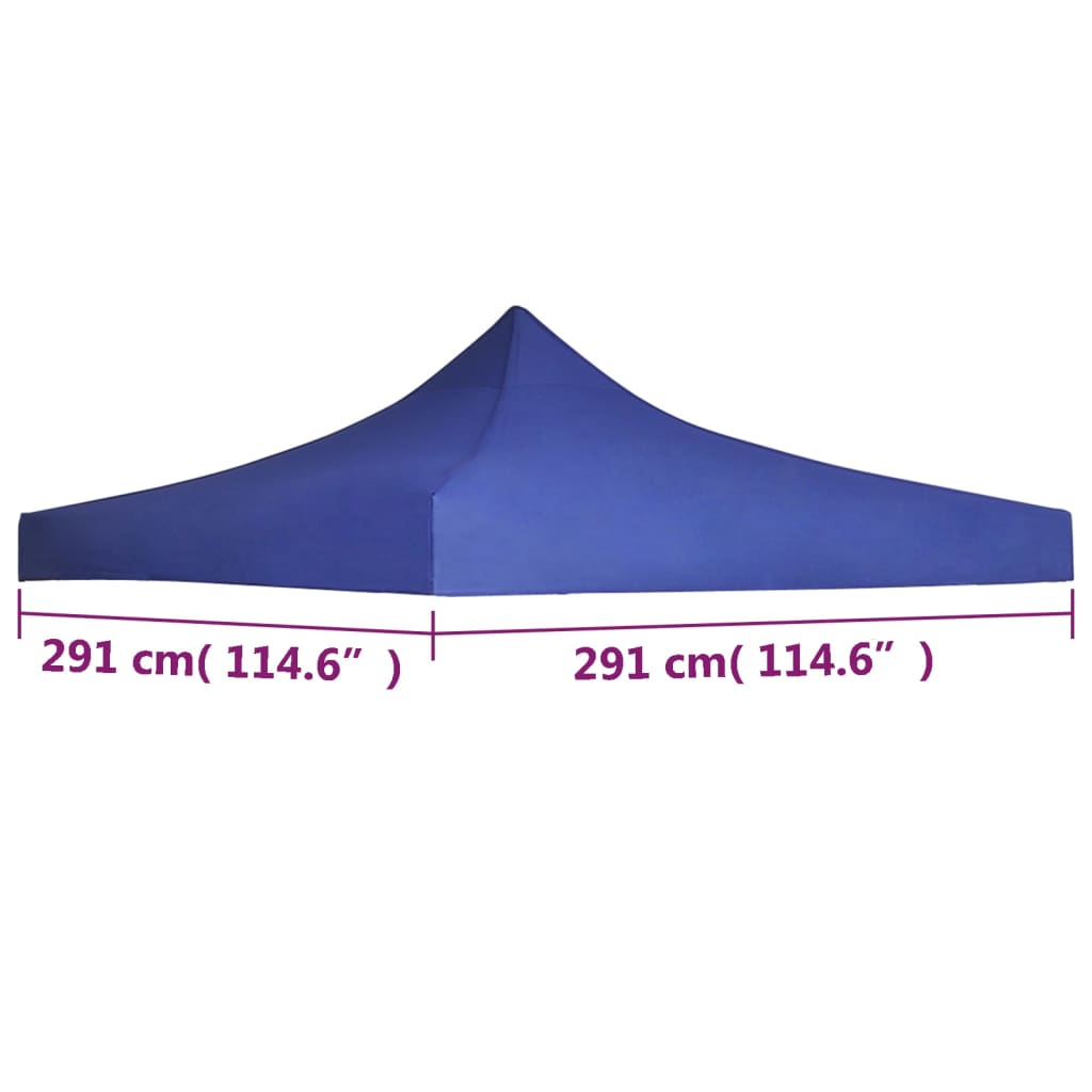 Partytentdak 3x3 m blauw is nu te koop bij PeponiXL, paradijselijk wonen!