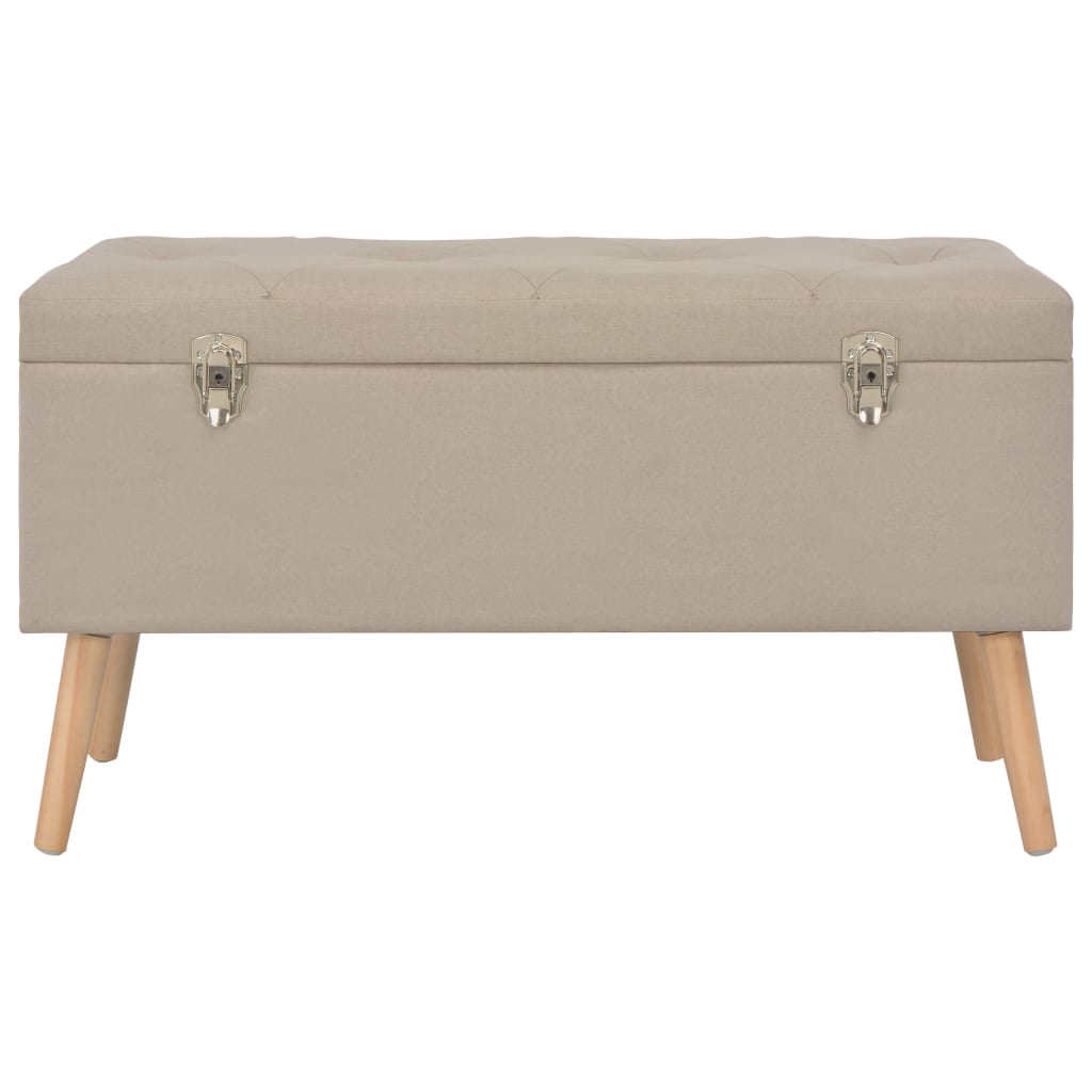 Opbergkrukken 3 st stof beige is nu te koop bij PeponiXL, paradijselijk wonen!