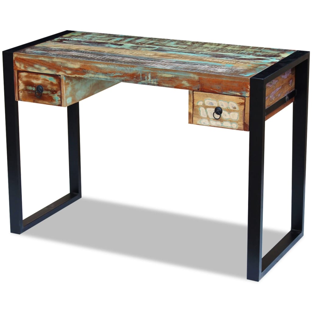 Bureau massief gerecycled hout is nu te koop bij PeponiXL, paradijselijk wonen!