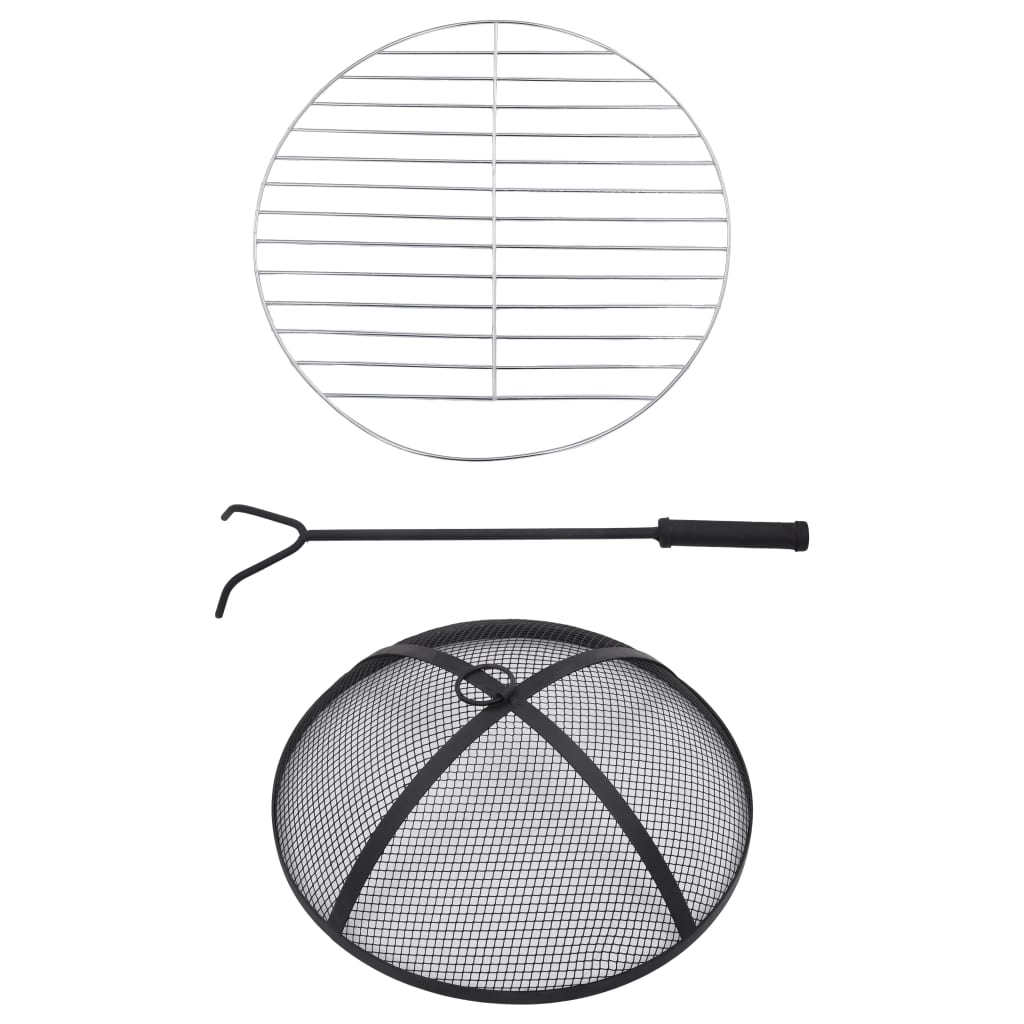 Vuurtafel mozaïek 68 cm keramiek terracottakleurig is nu te koop bij PeponiXL, paradijselijk wonen!