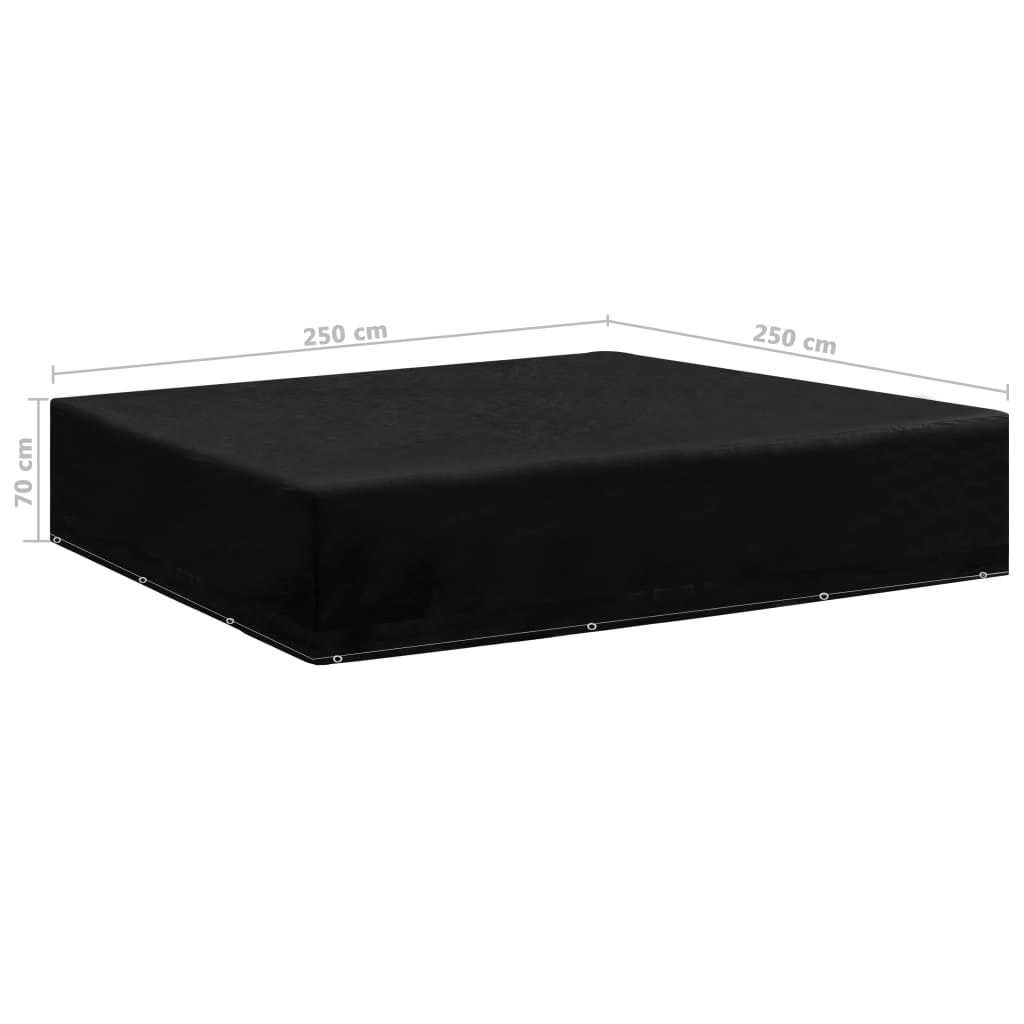 Tuinmeubelhoes met 12 oogjes 250x250x70 cm is nu te koop bij PeponiXL, paradijselijk wonen!