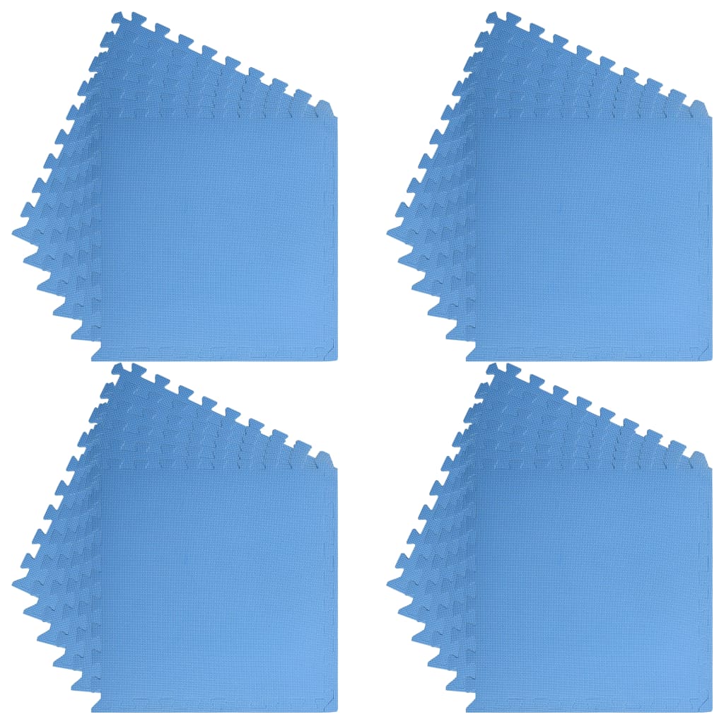 Vloermatten 24 st 8,64 ㎡ EVA-schuim blauw is nu te koop bij PeponiXL, paradijselijk wonen!