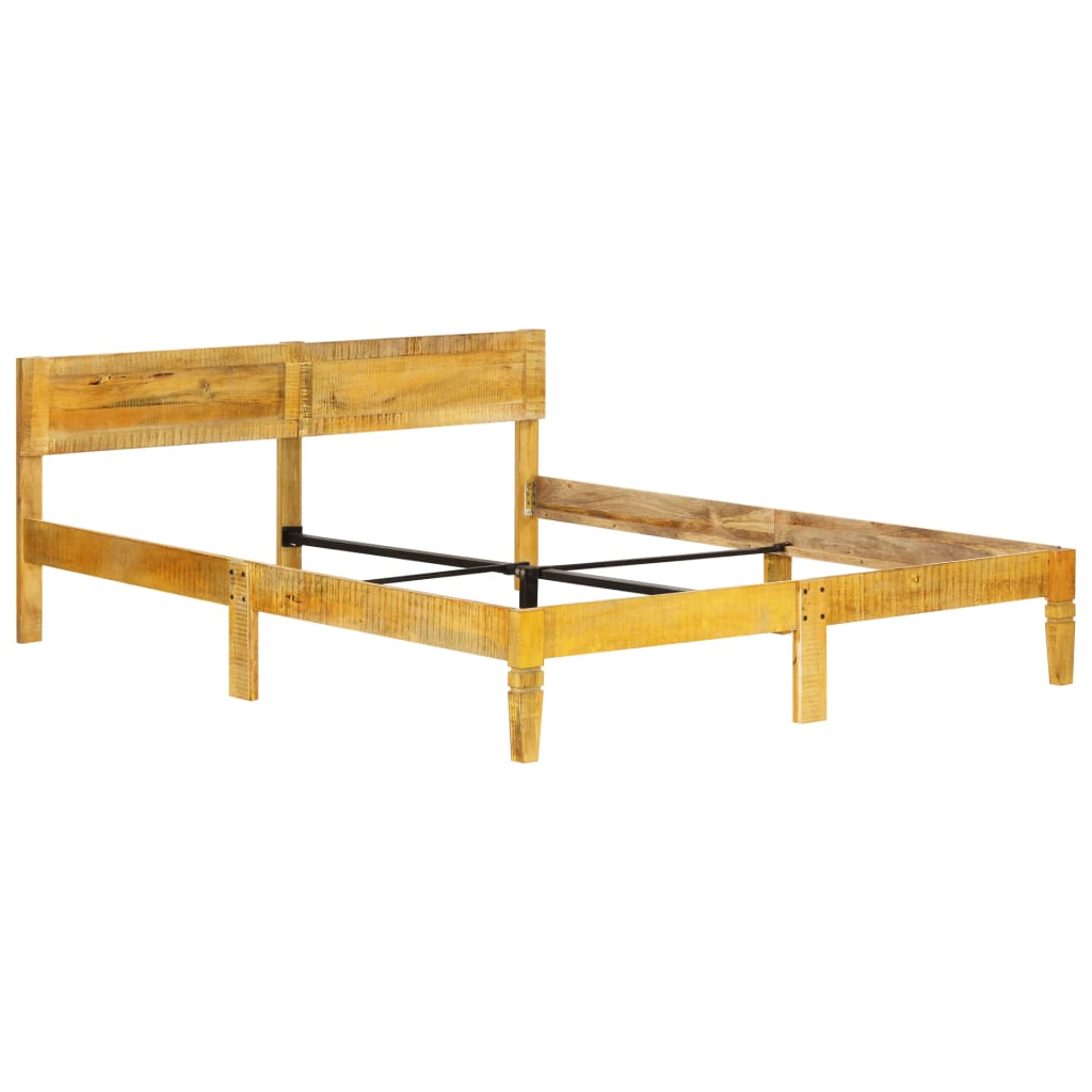 Bedframe massief mangohout 180 cm is nu te koop bij PeponiXL, paradijselijk wonen!