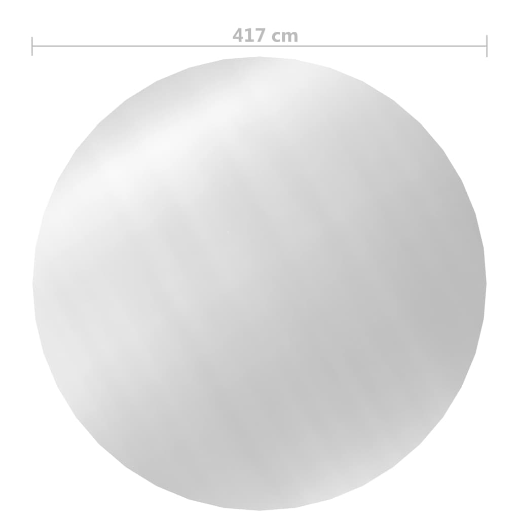 Zwembadhoes 417 cm PE zilverkleurig is nu te koop bij PeponiXL, paradijselijk wonen!