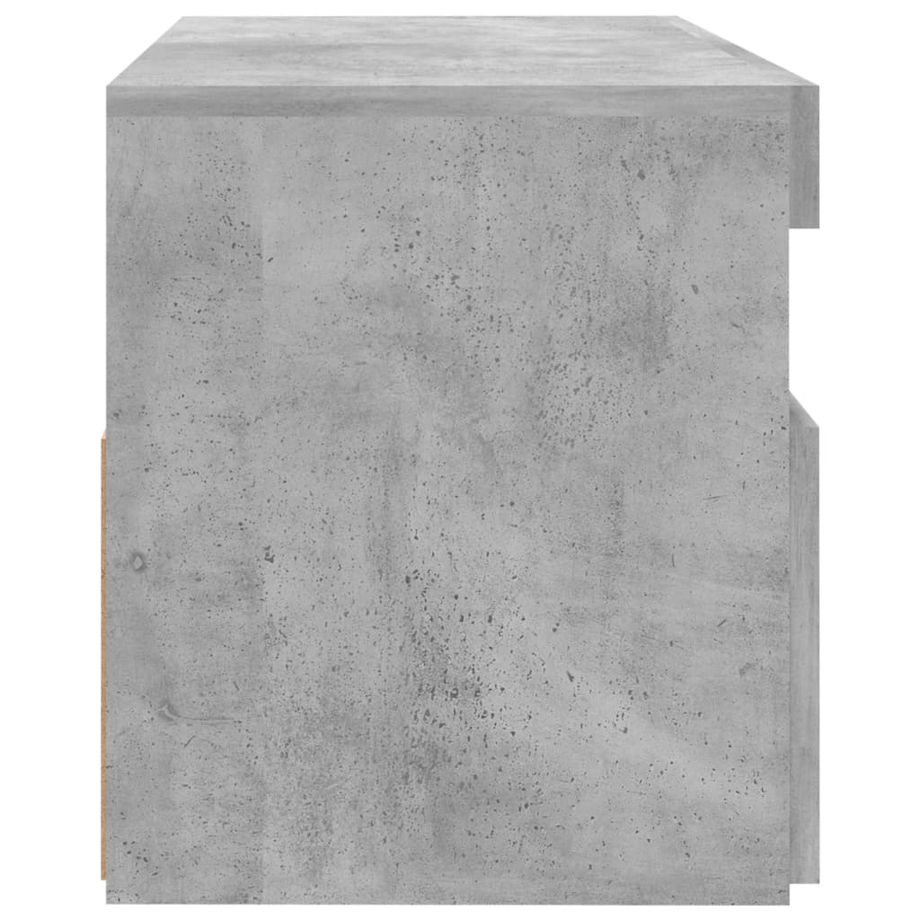 Tv-meubel met LED-verlichting 60x35x40 cm betongrijs is nu te koop bij PeponiXL, paradijselijk wonen!