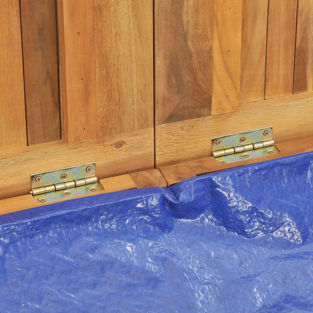 Tuinbox 175x50x55 cm massief teakhout is nu te koop bij PeponiXL, paradijselijk wonen!