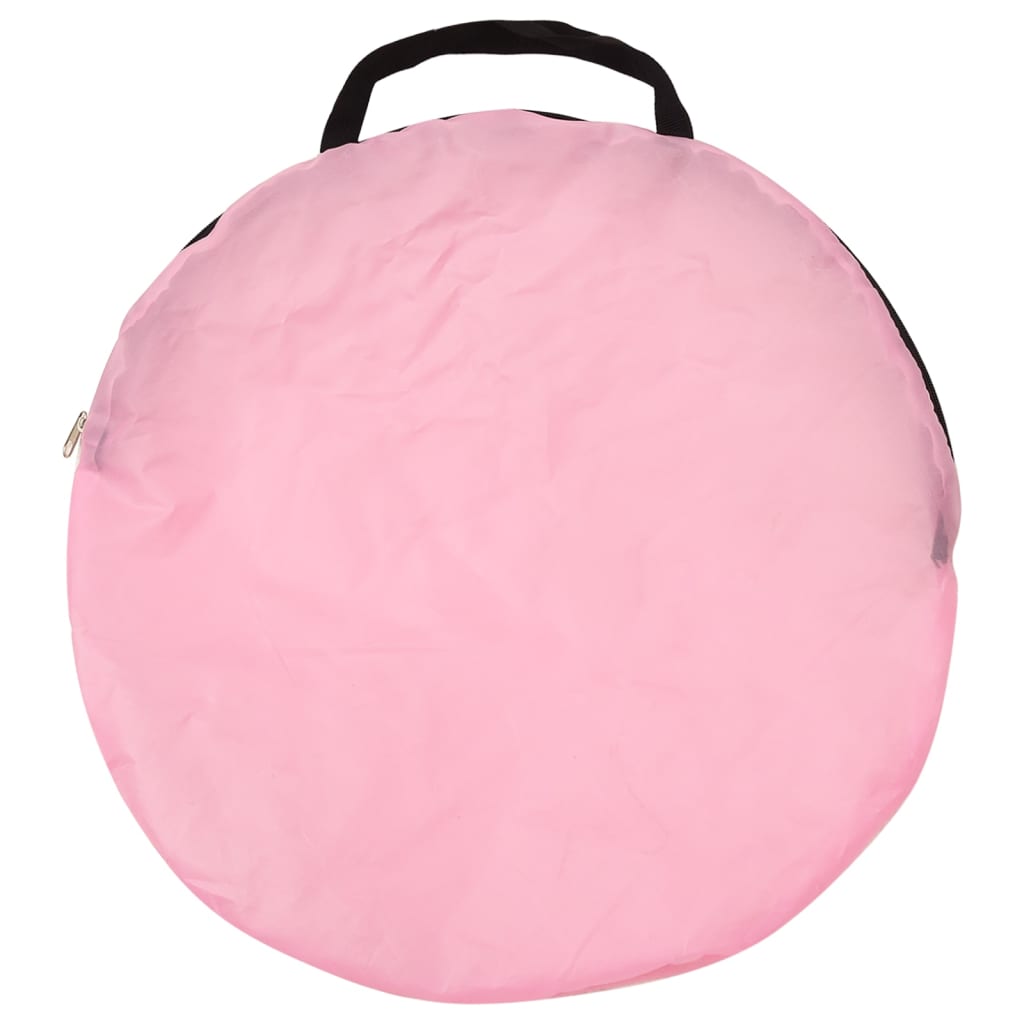 Kinderspeeltent met 250 ballen 100x100x127 cm roze is nu te koop bij PeponiXL, paradijselijk wonen!
