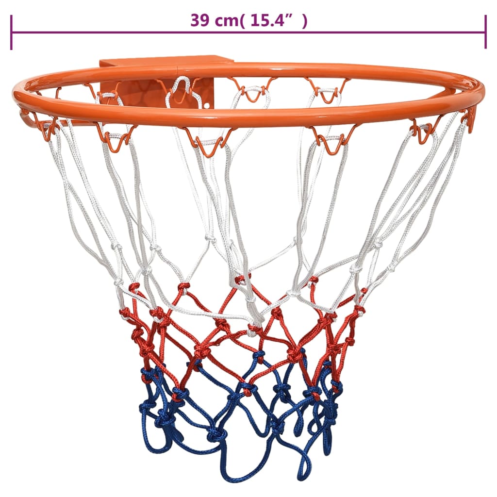 Basketbalring 39 cm staal oranje is nu te koop bij PeponiXL, paradijselijk wonen!