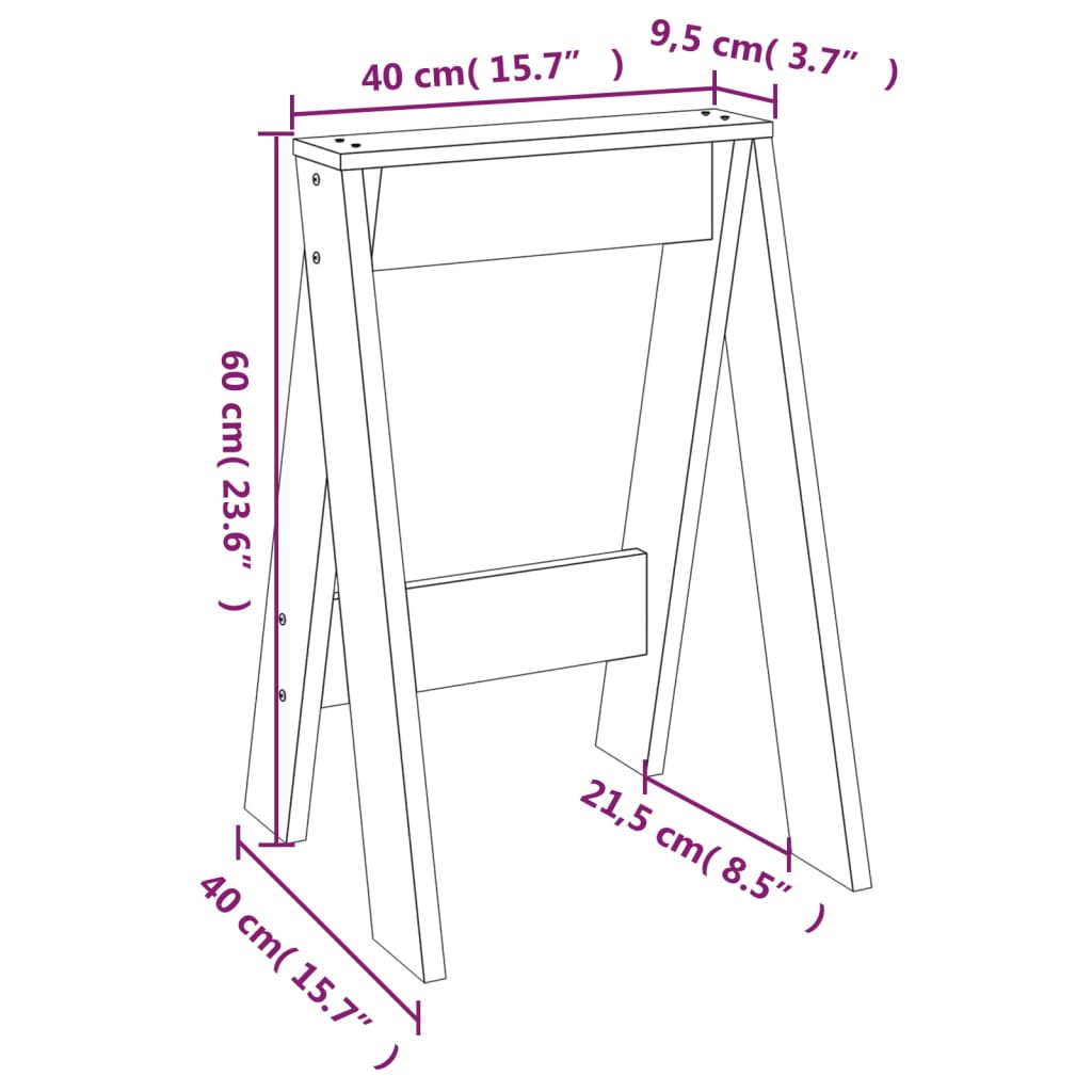 Krukken 2 st 40x40x60 cm massief grenenhout wit is nu te koop bij PeponiXL, paradijselijk wonen!