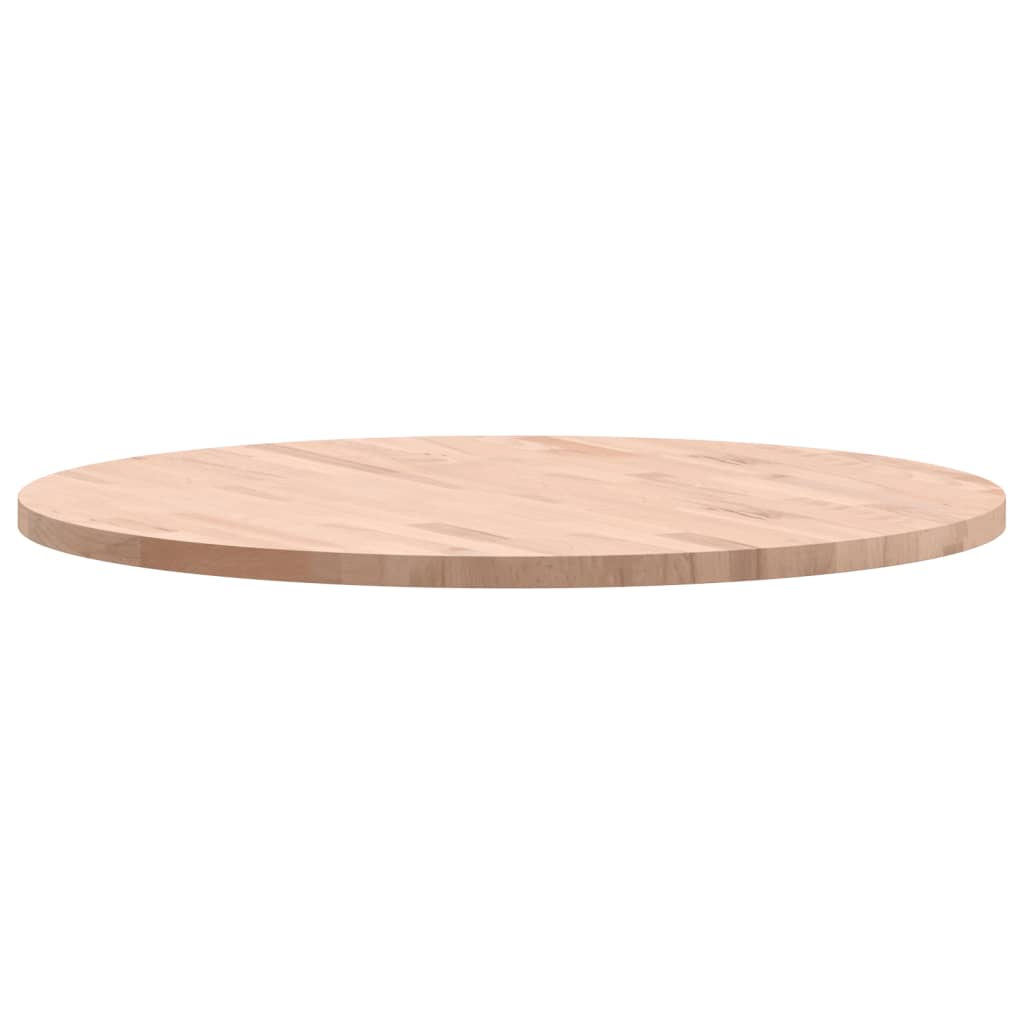 Tafelblad rond Ø80x2,5 cm massief beukenhout is nu te koop bij PeponiXL, paradijselijk wonen!