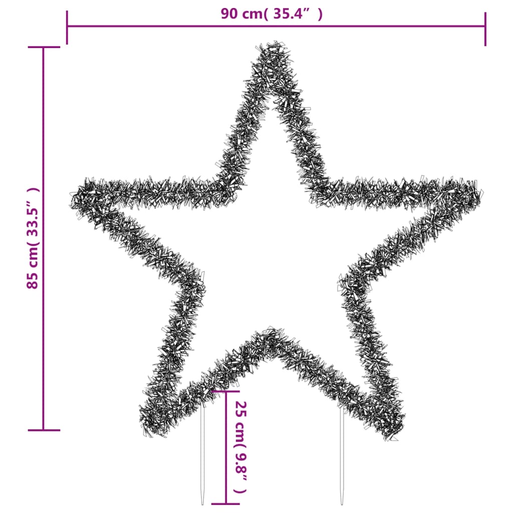 Kerstverlichting met ster 115 LED's 85 cm is nu te koop bij PeponiXL, paradijselijk wonen!