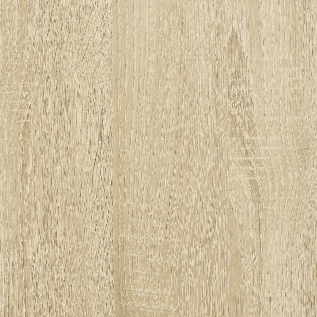 Tv-meubel met glazen deuren 102x37x42 cm sonoma eikenkleurig is nu te koop bij PeponiXL, paradijselijk wonen!