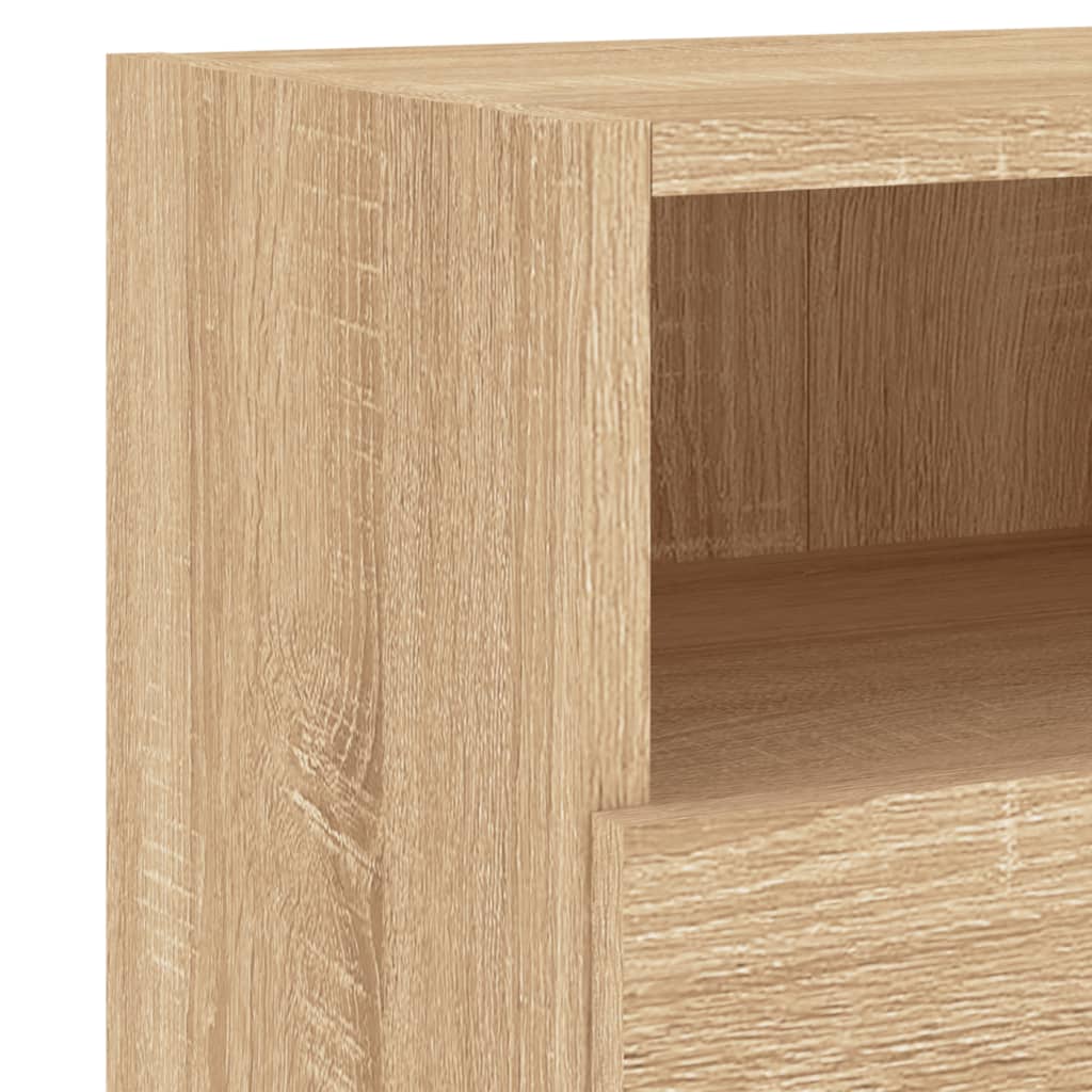 Tv-wandmeubel 60x30x30 cm bewerkt hout sonoma eikenkleurig is nu te koop bij PeponiXL, paradijselijk wonen!