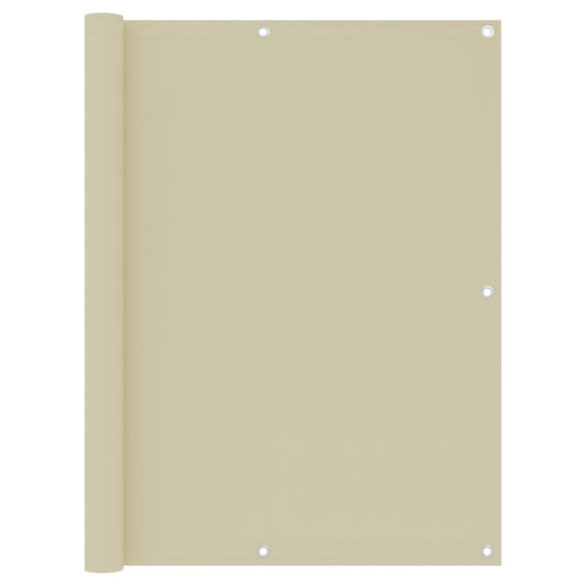 Balkonscherm 120x400 cm oxford stof crme