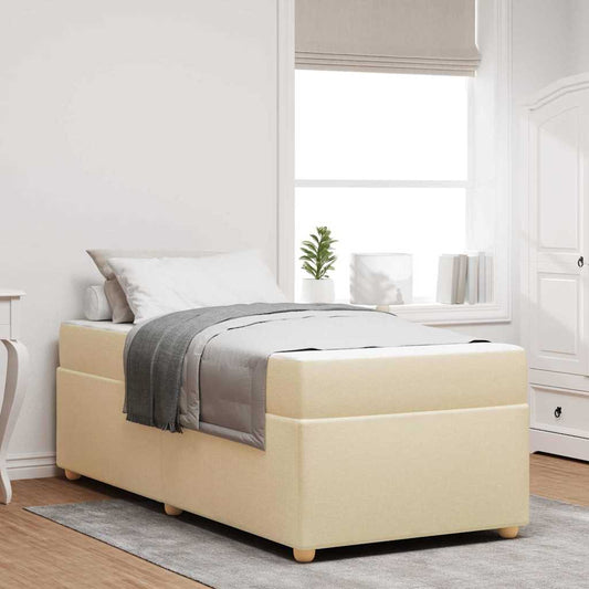 Bedframe Anders Crme 80 x 200 cm Stof