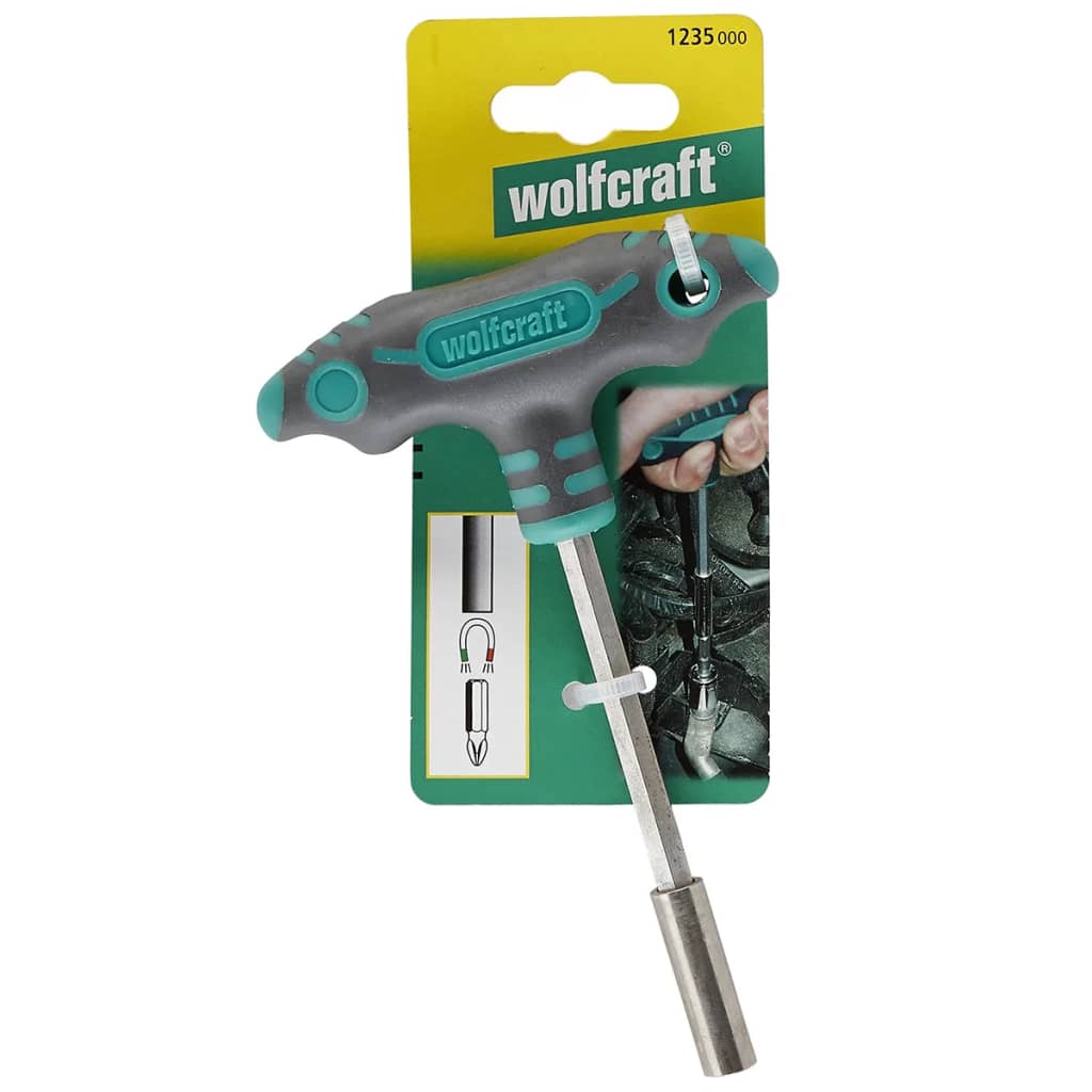 wolfcraft T-handschroevendraaier met bithouder 1235000 is nu te koop bij PeponiXL, paradijselijk wonen!