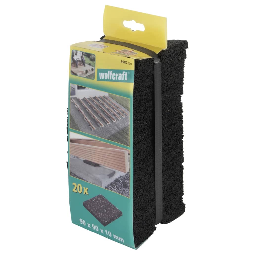 wolfcraft Steunpads voor leggen van terras 20 st 6987000 is nu te koop bij PeponiXL, paradijselijk wonen!