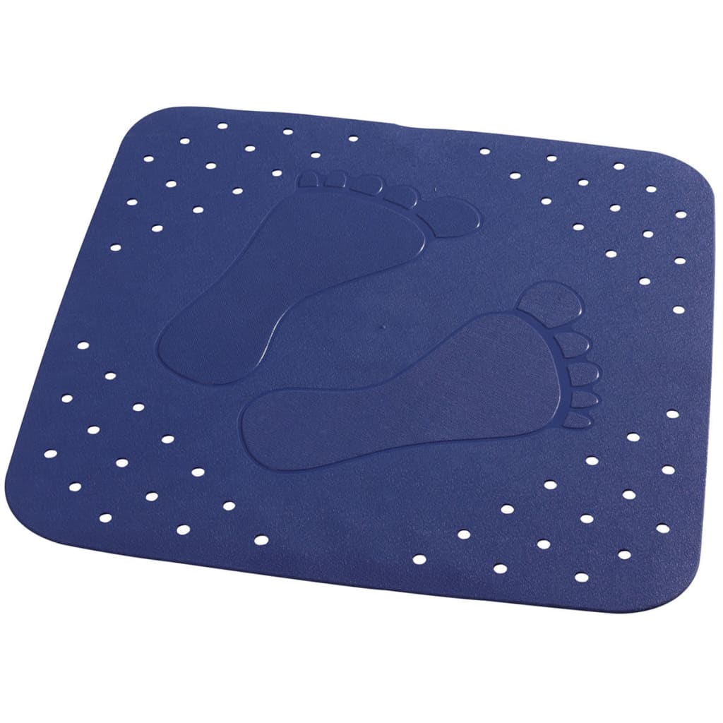 RIDDER Douchemat anti-slip Plattfuß 54x54 cm blauw 67263 is nu te koop bij PeponiXL, paradijselijk wonen!