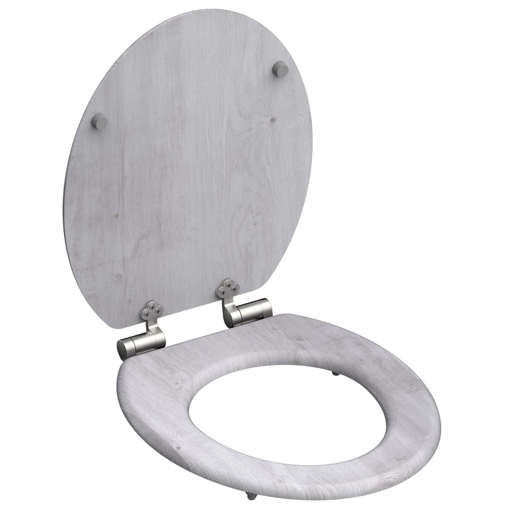 SCHÜTTE Toiletbril met soft-close LIGHT WOOD MDF is nu te koop bij PeponiXL, paradijselijk wonen!