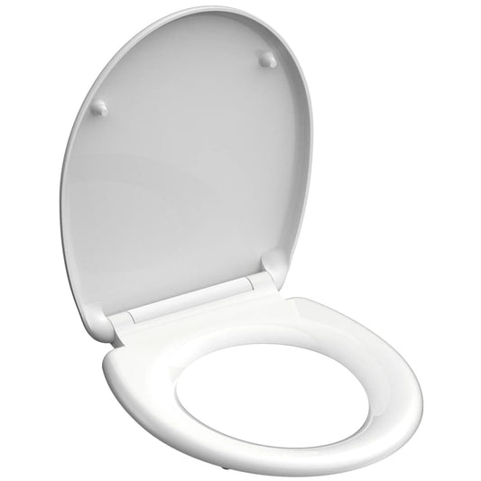 SCHÜTTE Toiletbril WHITE duroplast is nu te koop bij PeponiXL, paradijselijk wonen!