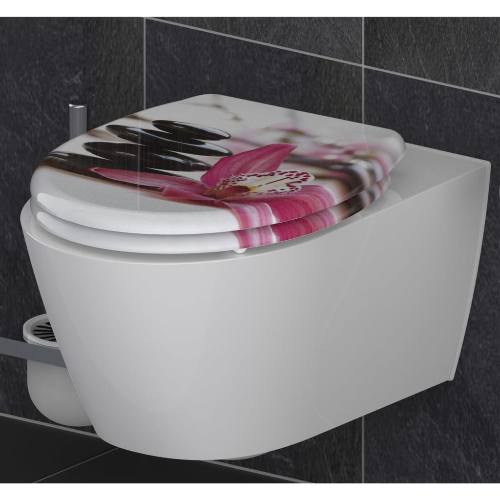 SCHÜTTE Toiletbril met soft-close quick-release WELLYNESS is nu te koop bij PeponiXL, paradijselijk wonen!