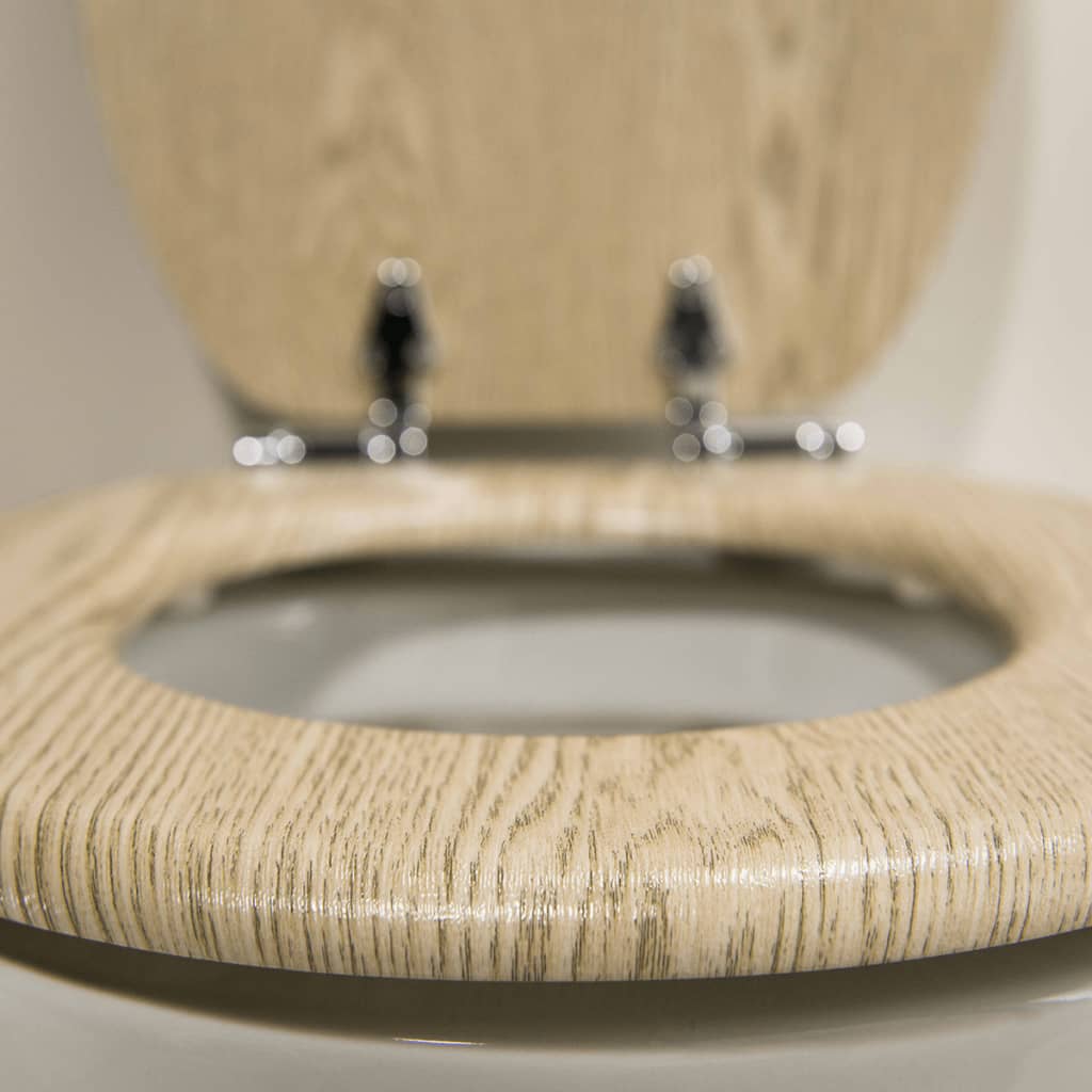 Tiger Soft-close toiletbril Scaffold MDF bruin 252022546 is nu te koop bij PeponiXL, paradijselijk wonen!