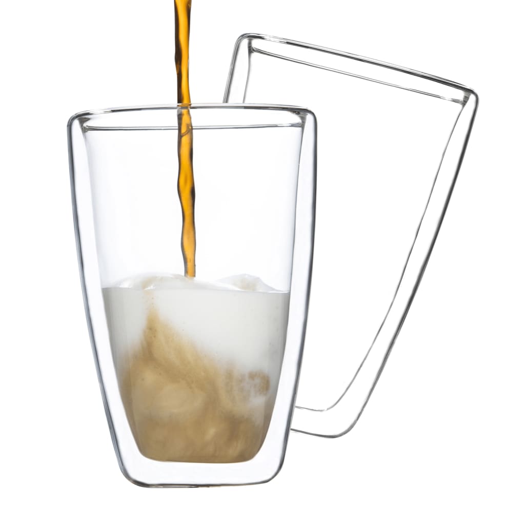 HI 2-delige Glazenset latte macchiato 400 ml transparant is nu te koop bij PeponiXL, paradijselijk wonen!