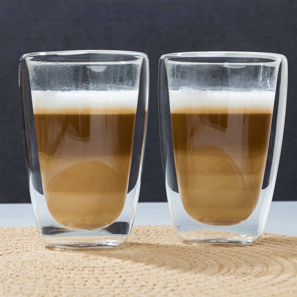 HI 2-delige Glazenset latte macchiato 400 ml transparant is nu te koop bij PeponiXL, paradijselijk wonen!