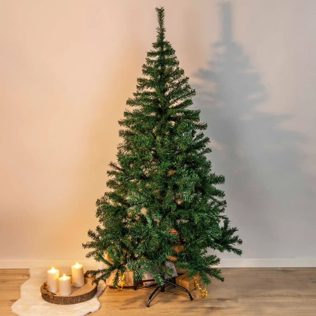 HI Kerstboom met metalen standaard 180 cm groen is nu te koop bij PeponiXL, paradijselijk wonen!