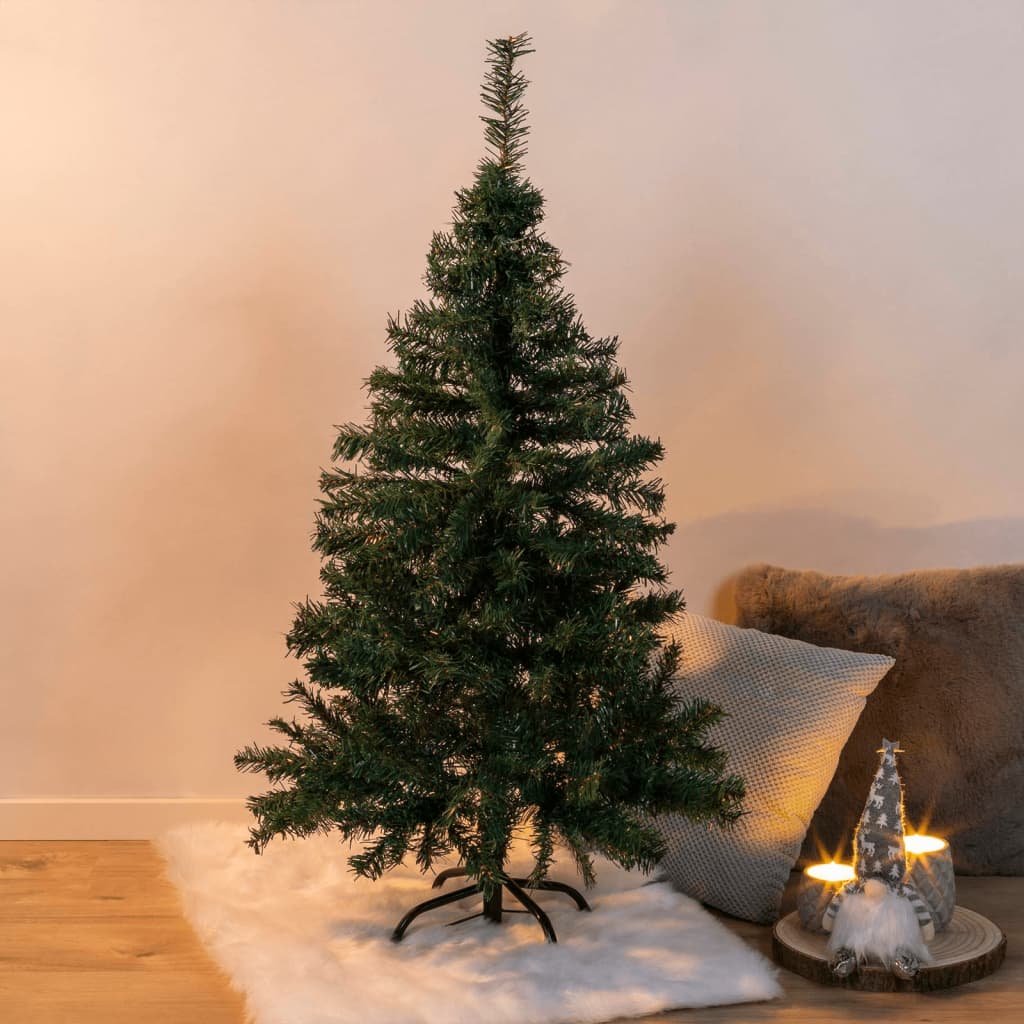 HI Kerstboom met metalen standaard 120 cm groen is nu te koop bij PeponiXL, paradijselijk wonen!