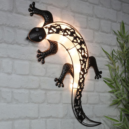 HI Tuinwandlamp Solar Gecko LED is nu te koop bij PeponiXL, paradijselijk wonen!