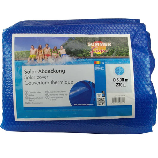 Summer Fun Zomerzwembadhoes solar rond 300 cm PE blauw is nu te koop bij PeponiXL, paradijselijk wonen!