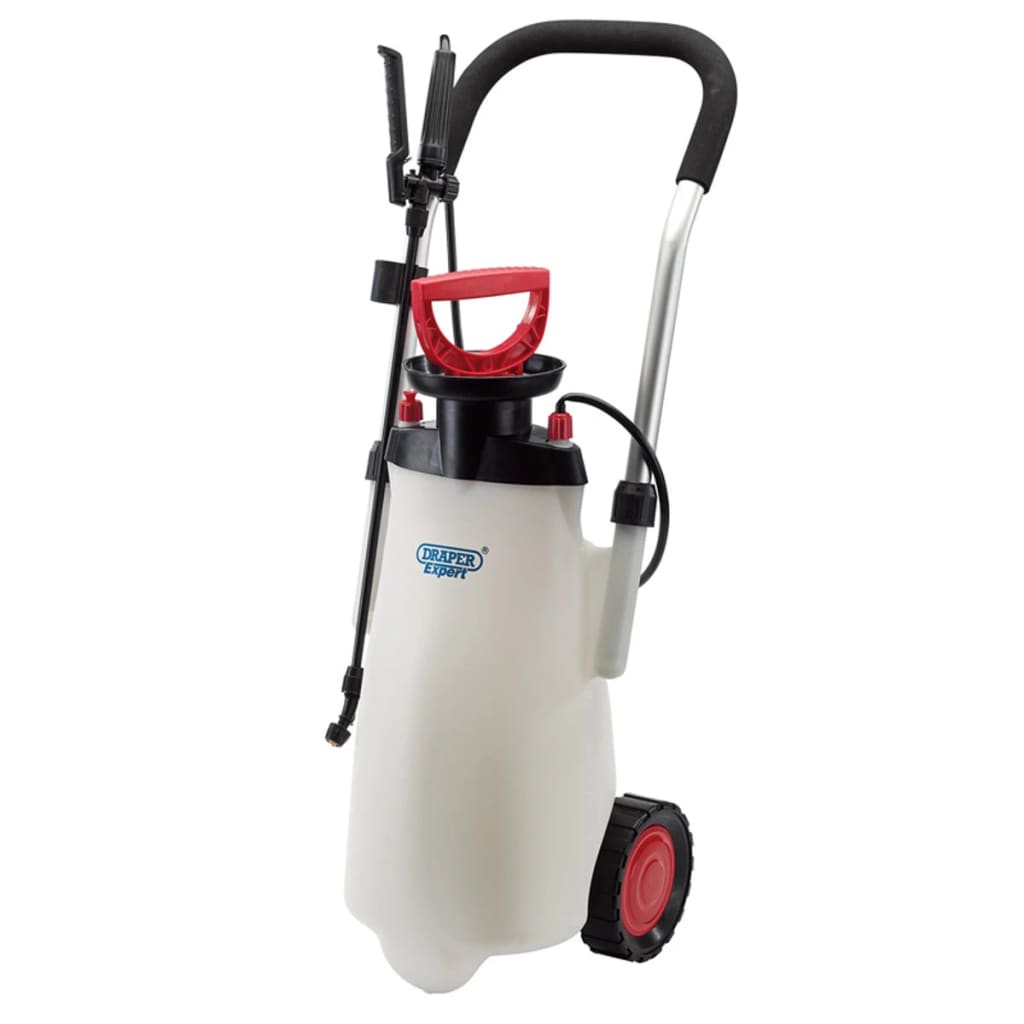 Draper Tools Expert Drukspuit met trolley 15 L Rood 82583 is nu te koop bij PeponiXL, paradijselijk wonen!