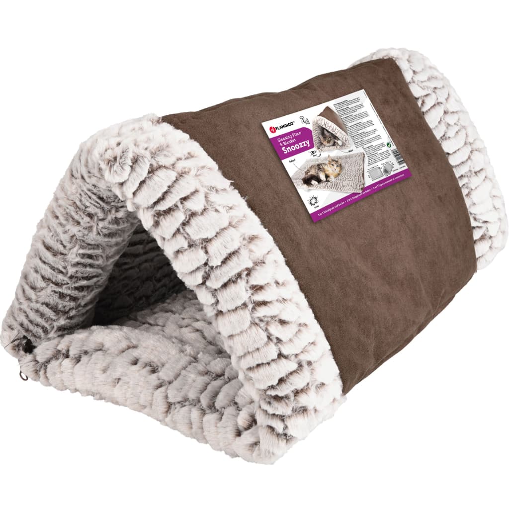 Kattenhuis 2-in-1 Snoozy driehoek 32x55x23 cm is nu te koop bij PeponiXL, paradijselijk wonen!