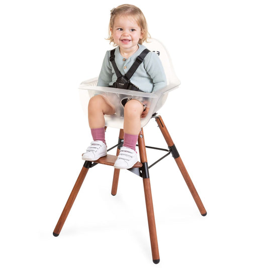 CHILDHOME 2-in-1 Kinderstoel met bumper Evolu 2 transparant is nu te koop bij PeponiXL, paradijselijk wonen!