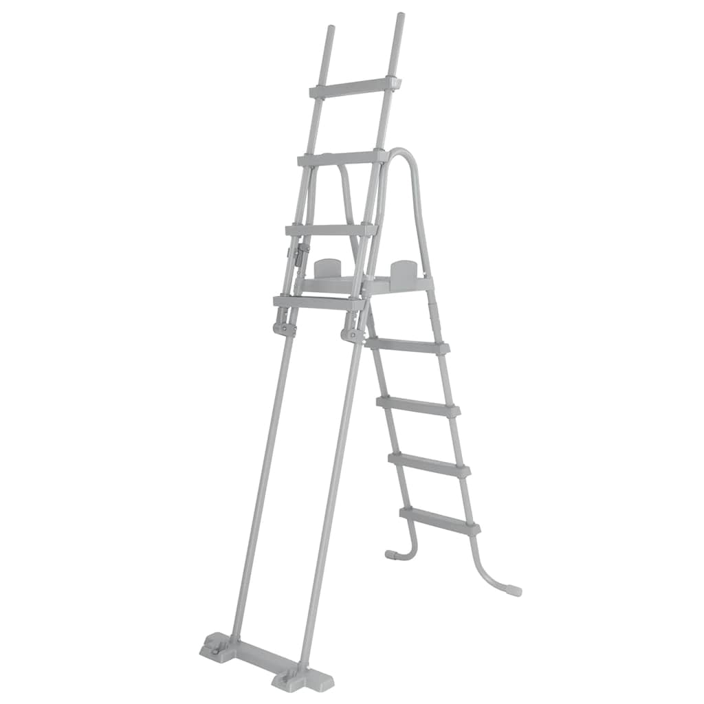 Zwembadladder Flowclear met 4 treden 132 cm is nu te koop bij PeponiXL, paradijselijk wonen!
