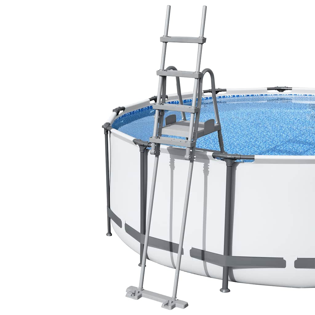 Zwembadladder Flowclear met 4 treden 132 cm is nu te koop bij PeponiXL, paradijselijk wonen!