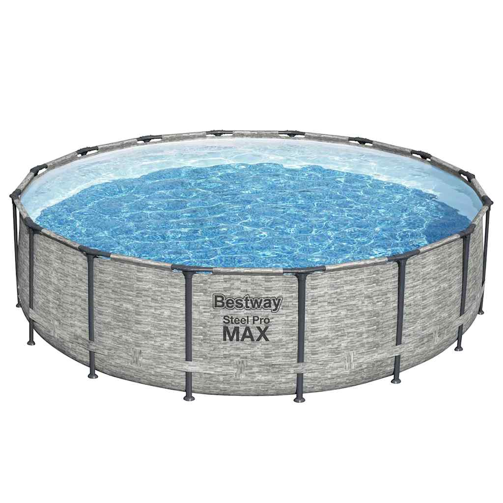 Zwembad Power Steel rond 488x122 cm is nu te koop bij PeponiXL, paradijselijk wonen!